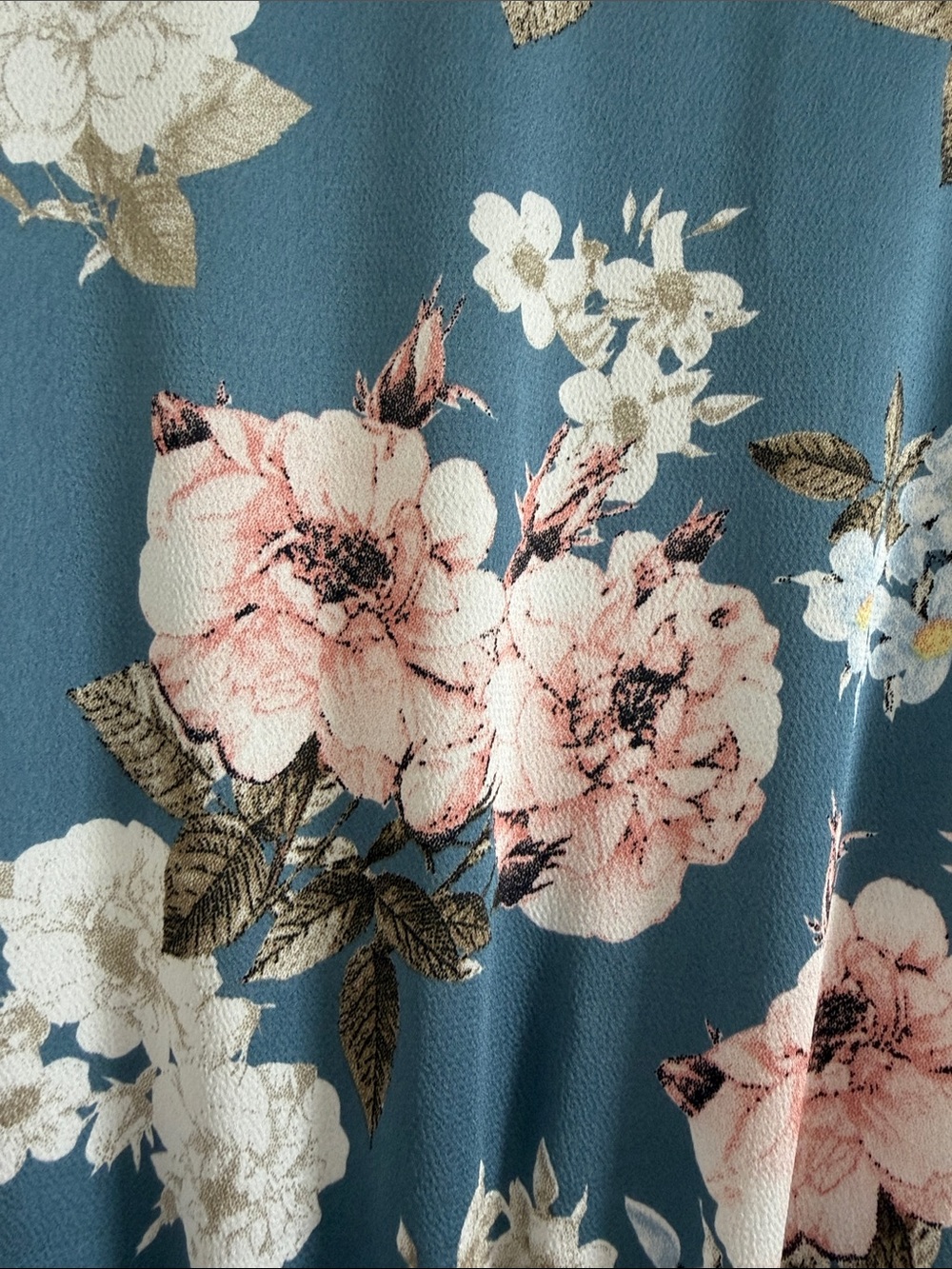 NWT BALTIC BORN Sicily Satin Maxi Dress | Blue Floral. Size XXXL - Picture 8 of 11